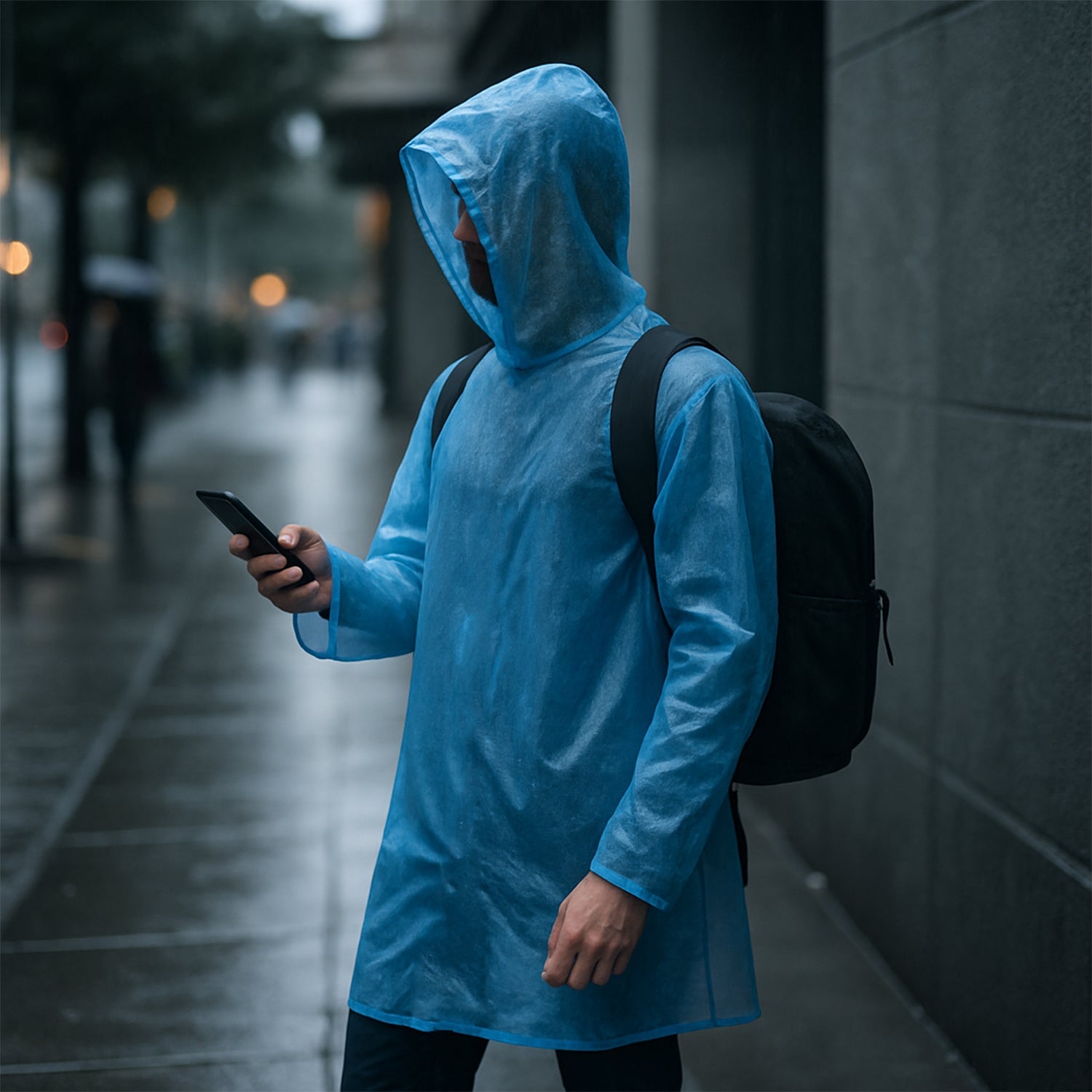 Compact Disposable Rainwear for Travel Compact Disposable Rainwear for Travel